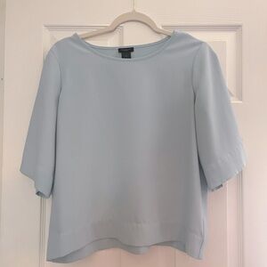 Ann Taylor Factory Blouse Light Blue